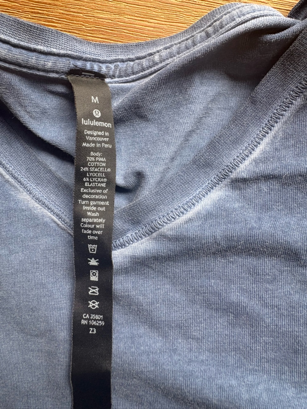 lululemon athletica Men's Short Sleeve Tee in Dusty Blue